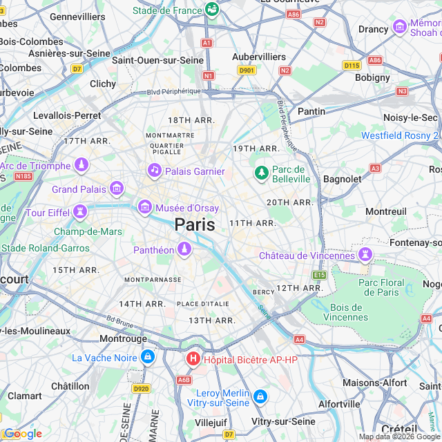 Approximate location