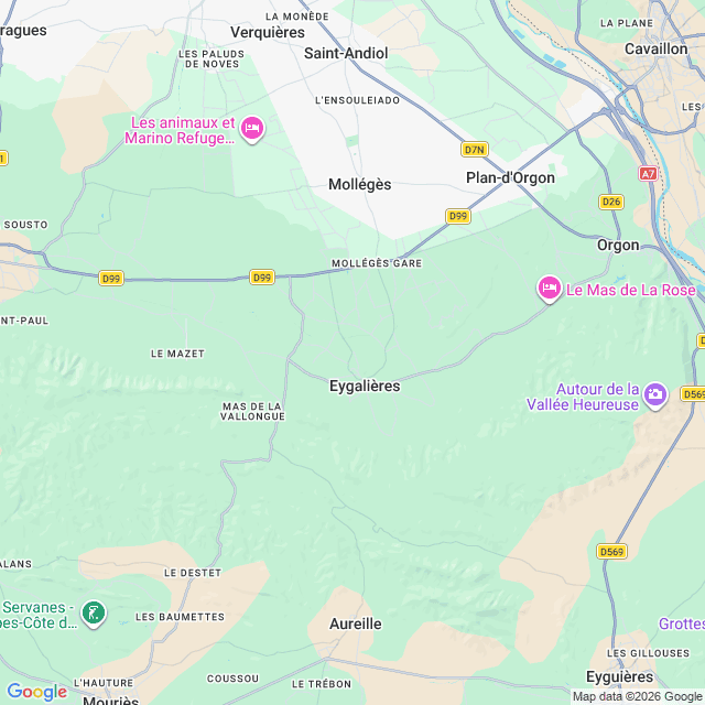 Approximate location