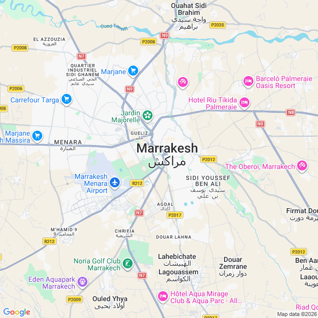 Approximate location