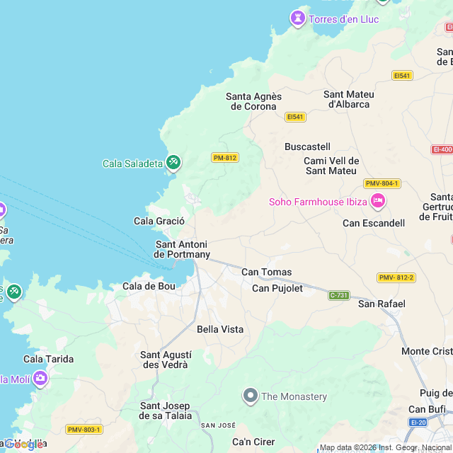 Approximate location