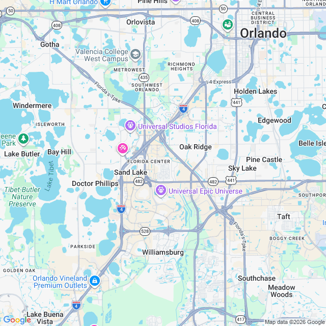 Approximate location