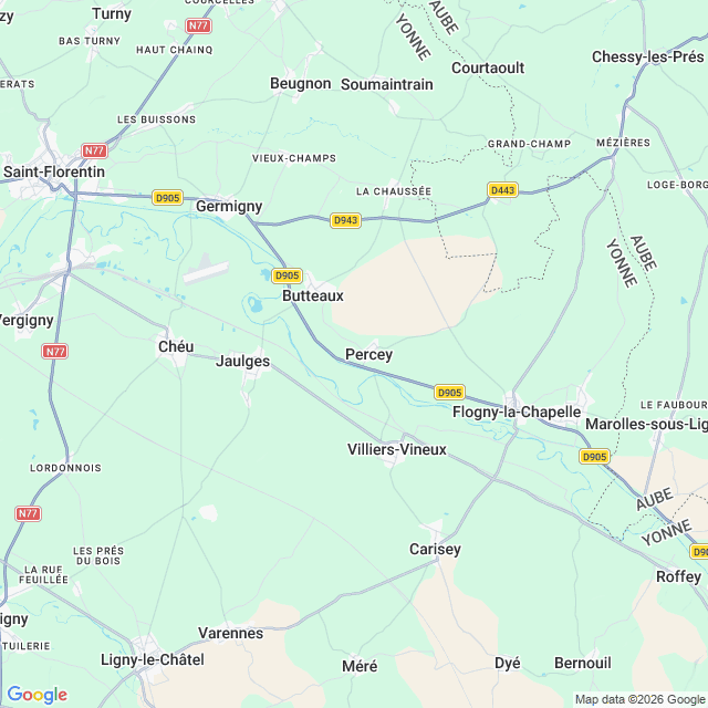Approximate location