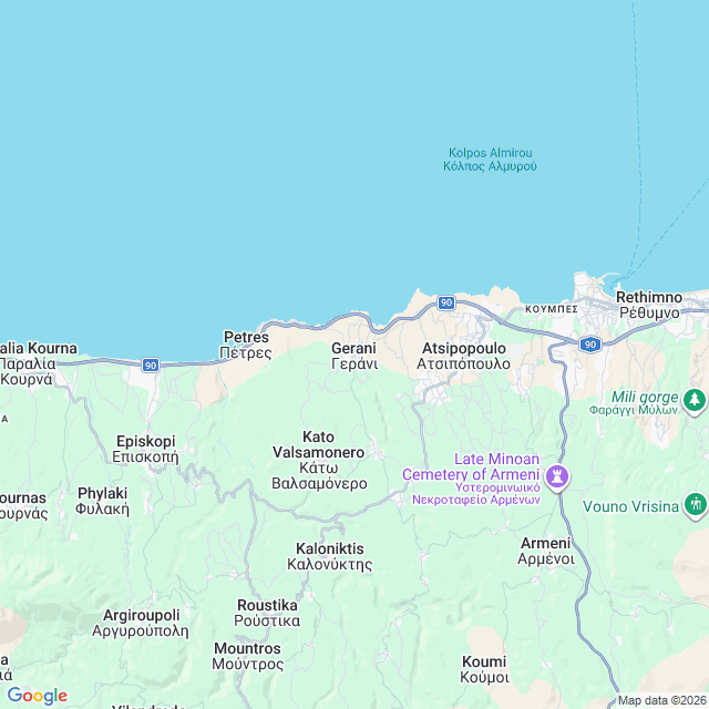 Approximate location