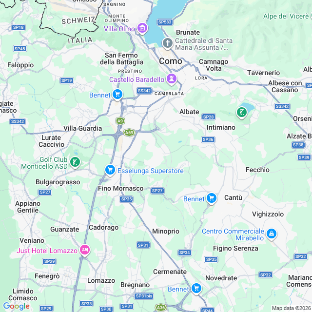 Approximate location