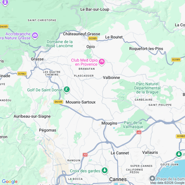 Approximate location