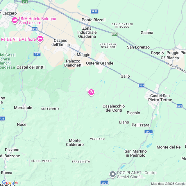 Approximate location