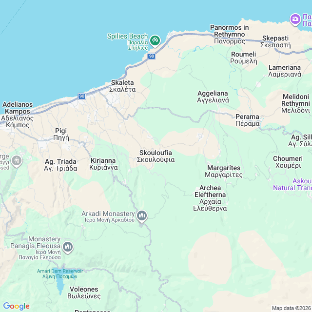 Approximate location