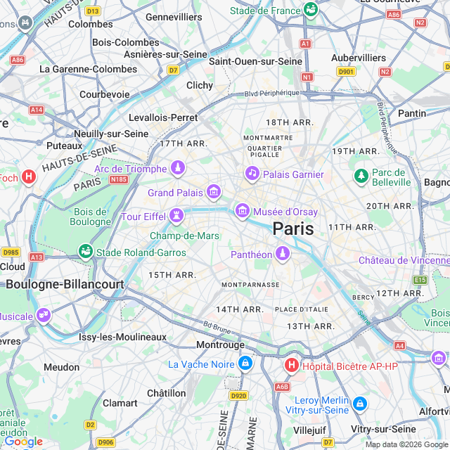 Approximate location