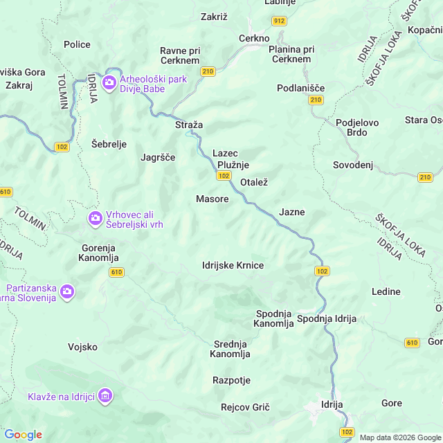 Approximate location