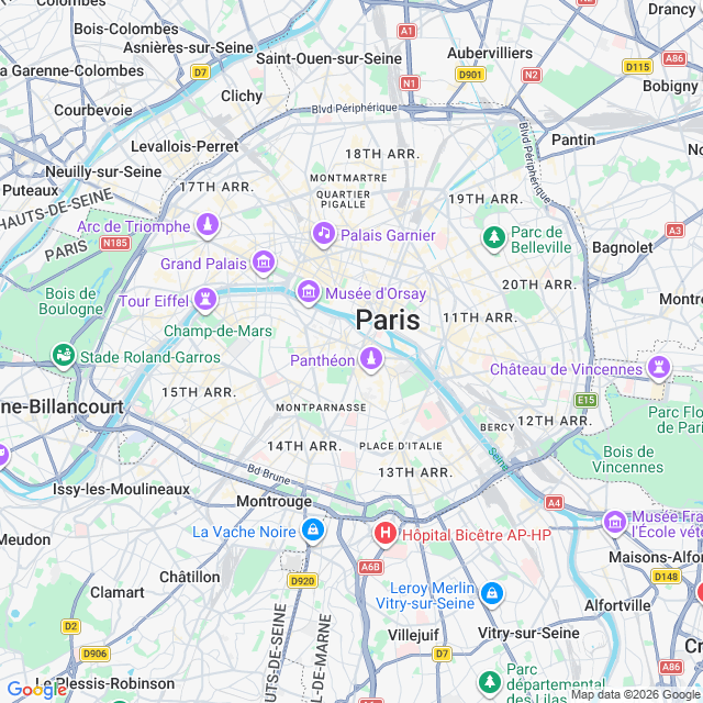 Approximate location