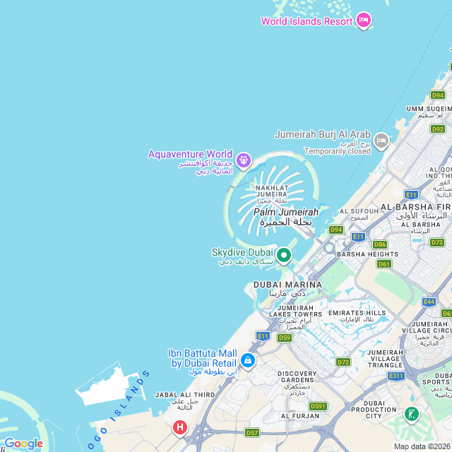 Approximate location