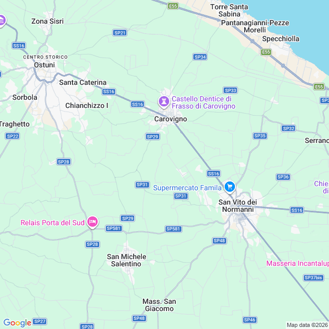 Approximate location