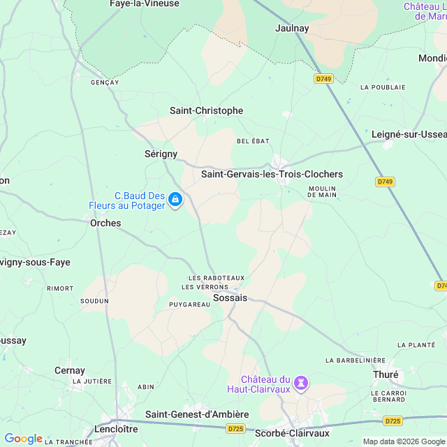 Approximate location