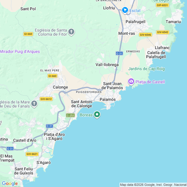 Approximate location