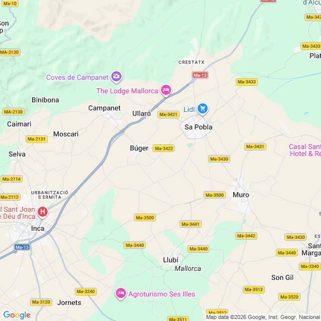 Approximate location