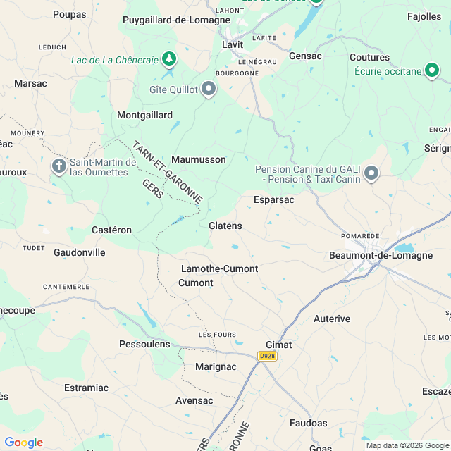 Approximate location