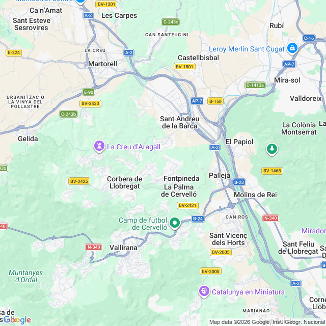 Approximate location