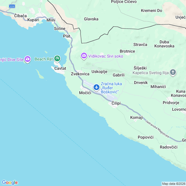Approximate location