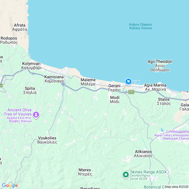 Approximate location