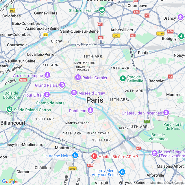 Approximate location