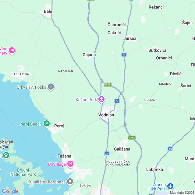 Approximate location