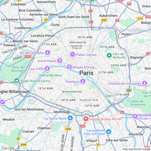 Approximate location