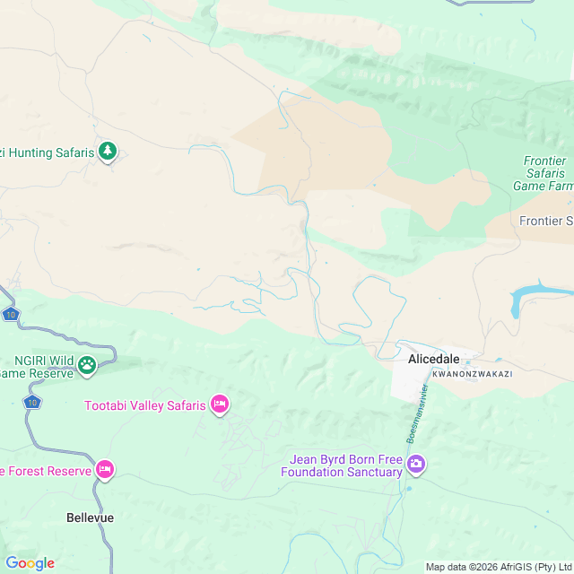 Approximate location