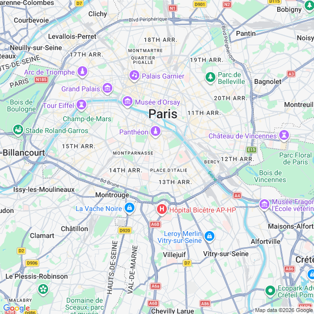 Approximate location