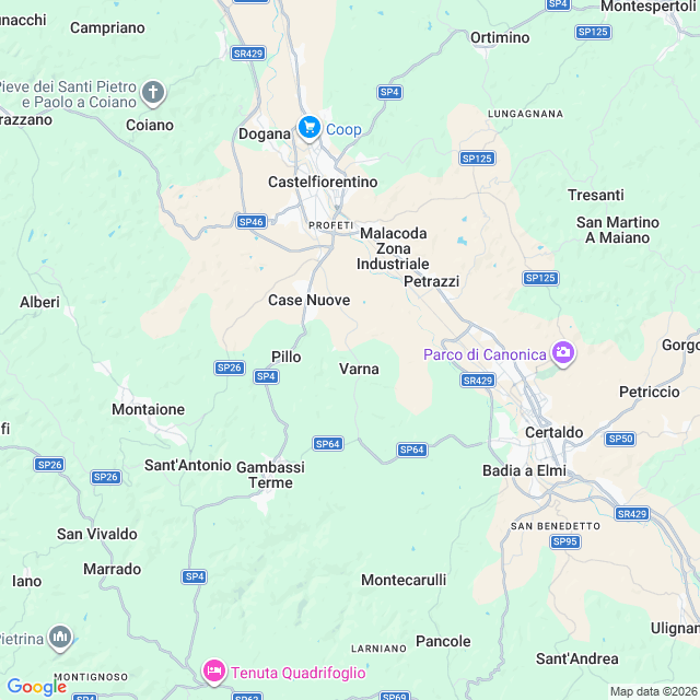 Approximate location
