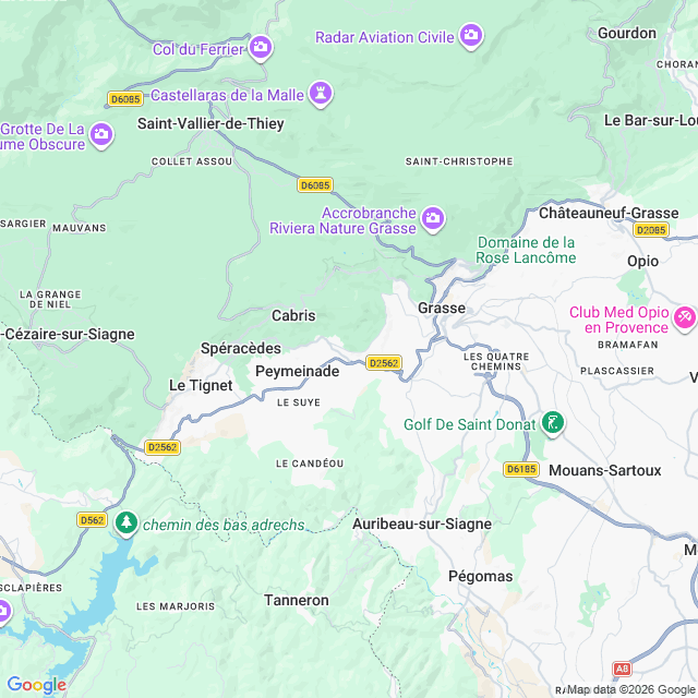 Approximate location