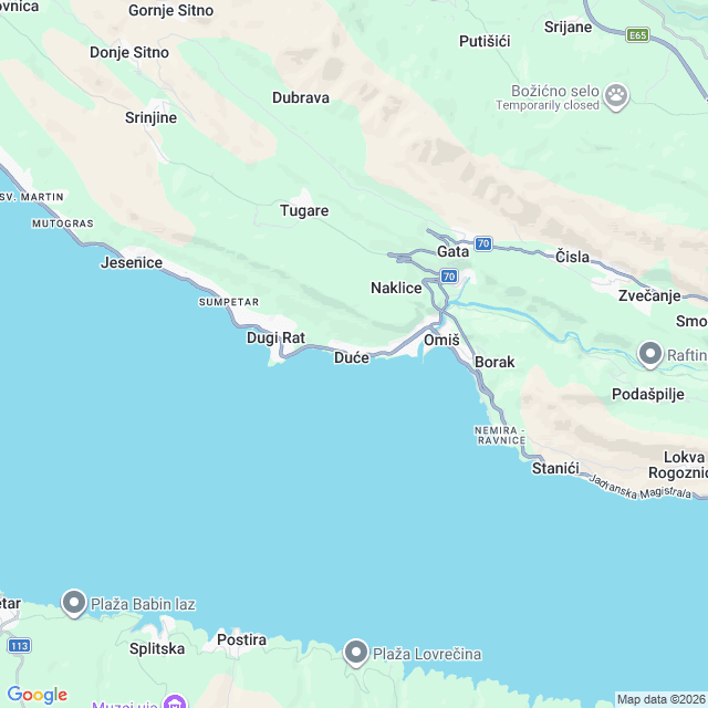 Approximate location