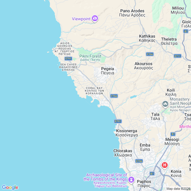 Approximate location