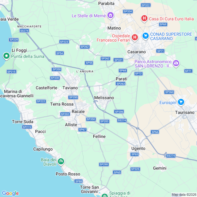 Approximate location