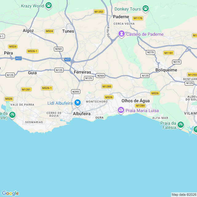 Approximate location