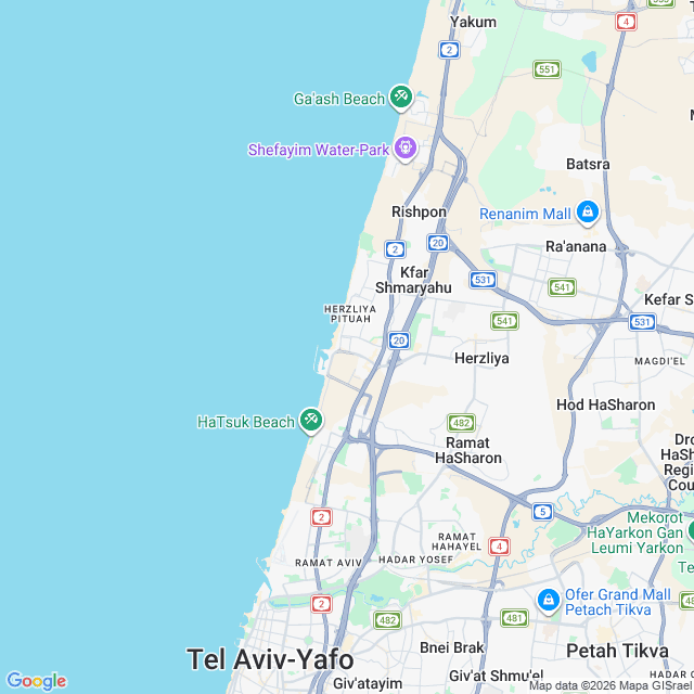 Approximate location