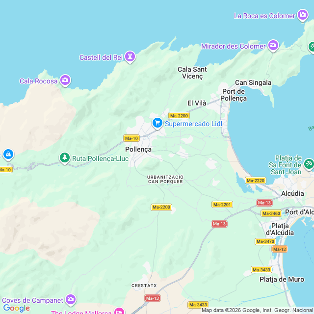 Approximate location