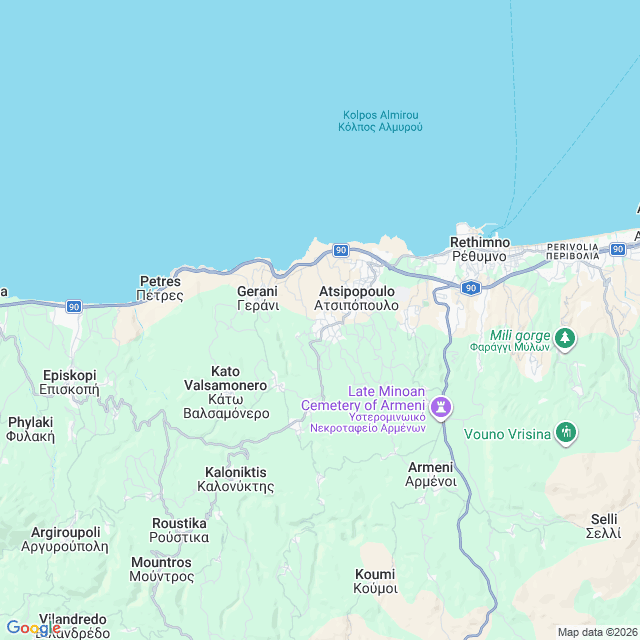 Approximate location