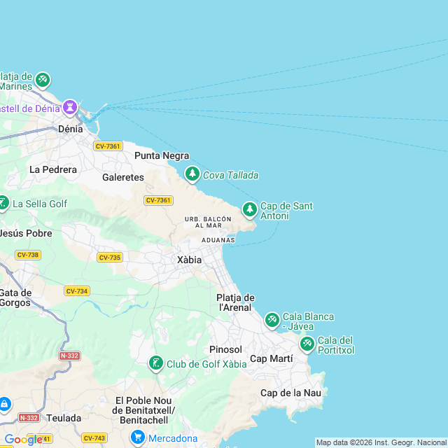 Approximate location