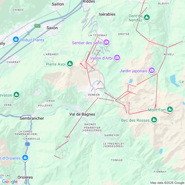 Approximate location