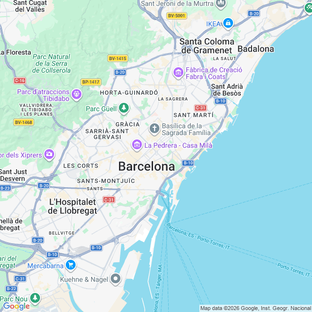 Approximate location