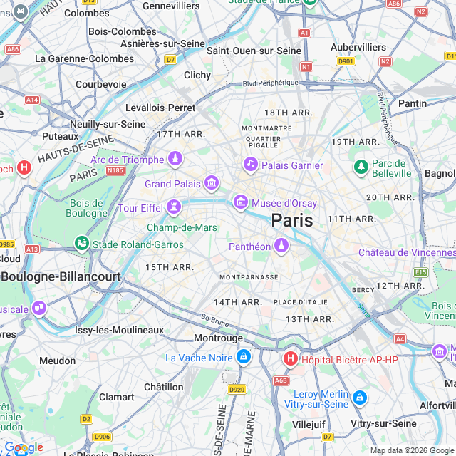 Approximate location