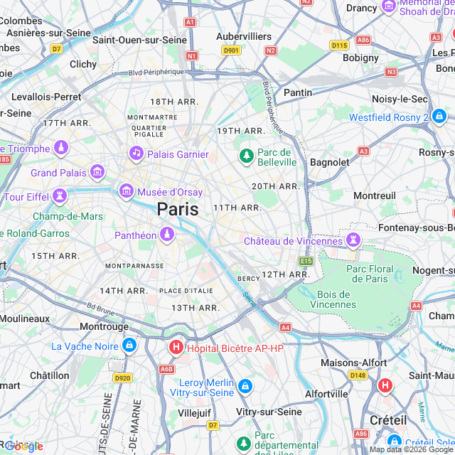Approximate location