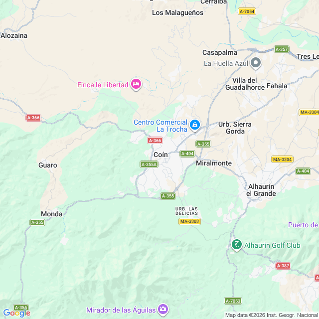 Approximate location