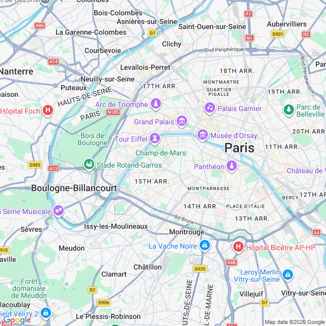 Approximate location
