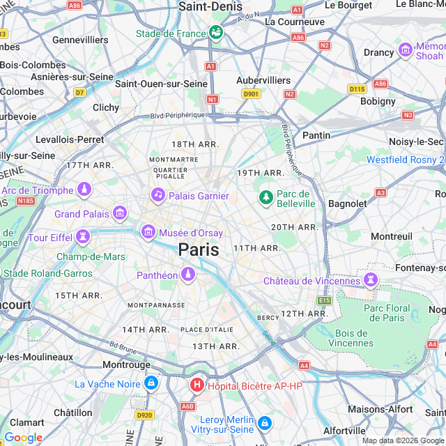Approximate location