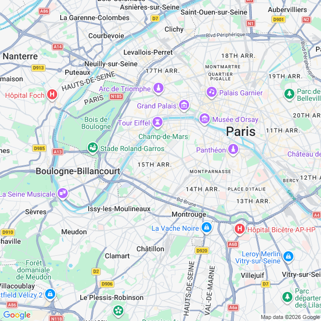 Approximate location