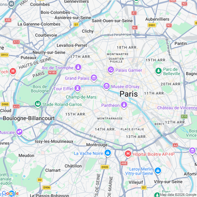 Approximate location