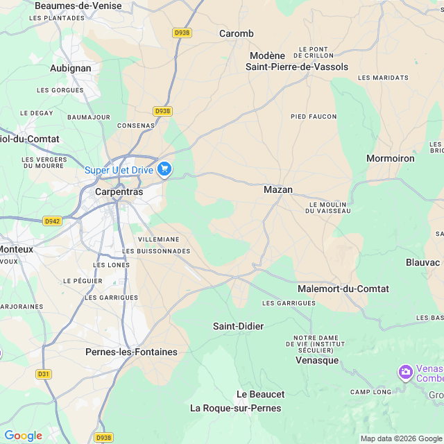 Approximate location