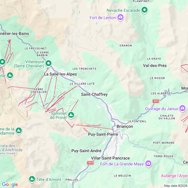 Approximate location