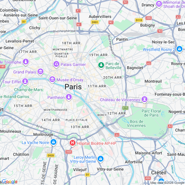 Approximate location